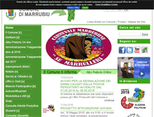Tablet Screenshot of comune.marrubiu.or.it